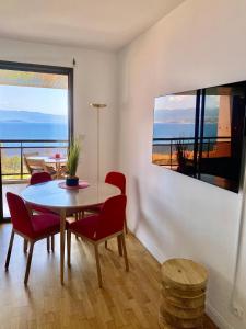 Appartements Grand T2 STANDING AJACCIO Proche centre et plages VUE PANORAMIQUE PARKING PRIVE : photos des chambres