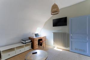 Maisons de vacances Manoir de la Mazeraie, ideal pour le teletravail : photos des chambres