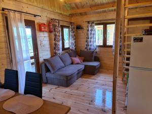 Siedlisko nr 5A nad jeziorem Skarlińskim jezioro mazury domki letniskowe bania