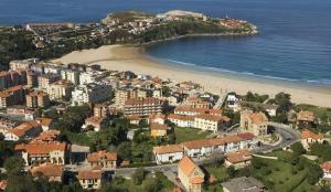 A pie de playa en Suances