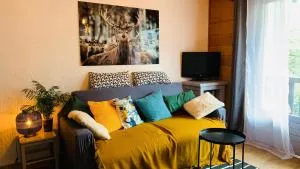 Appartement vue Montblanc 5mn piste1 - Les Trabets