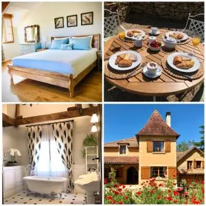 Les Cèdres du Linard, Chambres d'Hôtes B&B Near Lascaux, Montignac, Sarlat-la-Canéda, Dordogne - Garrigue Les Cèdres du Linard, Chambres d'Hôtes B&B Near Lascaux, Montignac, Sarlat-la-Canéda, Dordogne - Garrigue