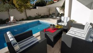 Villa Astrid on Ciovo island, private pool