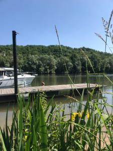 Maisons d'hotes La Sequana : Chambre Familiale - Vue sur Lac