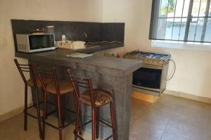 C7 Casas la colmena a 3 min playa alberca 4 rec,