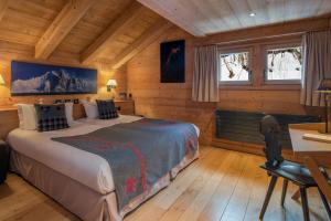 Chalets Les Granges d'en Haut - Chamonix Les Houches : photos des chambres