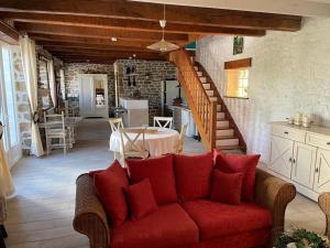 Maisons de vacances Holiday home in Plouhinec next to the sea : photos des chambres