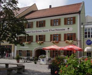 Hotel Hotel zum grünen Baum Plattling Německo