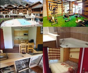 Appartements Residence Les Alpages 4 etoiles - Appartement 4 personnes - Piscine, Hammam, Sauna, Jacuzzi - ValCenis 73480 : photos des chambres
