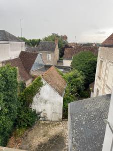 Maisons de vacances Gites des chateaux - gite A : Chambre Lits Jumeaux - Vue sur Jardin