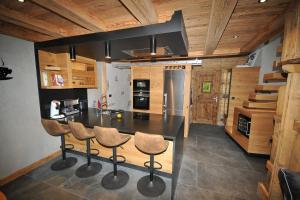 Chalets La cabane luxury apartment in the heart of the village : photos des chambres