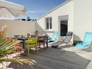 Maisons de vacances Holiday Home Sables Blancs by Interhome : photos des chambres