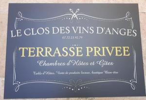 B&B / Chambres d'hotes Chambres d hotes Le clos des vins d anges : photos des chambres