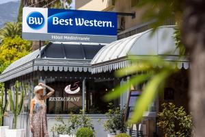 Hotels Best Western Hotel Mediterranee Menton : photos des chambres