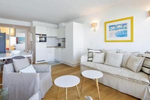 Appartements Bright T2 with balcony and sea view in Biarritz : photos des chambres