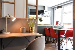 Appartements Nice and modern studio in the heart of Annecy : photos des chambres