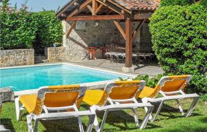 Maisons de vacances Stunning Home In Monsgur With 7 Bedrooms, Sauna And Outdoor Swimming Pool : photos des chambres