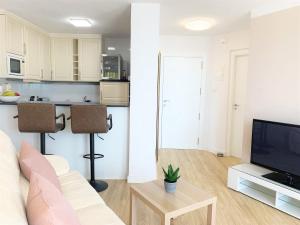 Appartement in erster Linie mit Meerblick