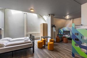 Bed in 6-Bed Dormitory Room room in a&o Leipzig Hauptbahnhof