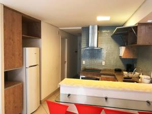 Apto à beira-mar com wi-fi e piscina em Fortaleza