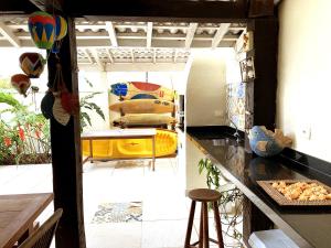 Casa c WiFi e lazer em frente à praia de Maresias