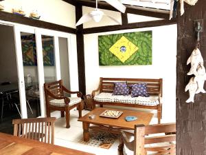 Casa c WiFi e lazer em frente à praia de Maresias