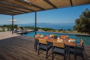 Brand new Villa Lefka with private pool at Platies