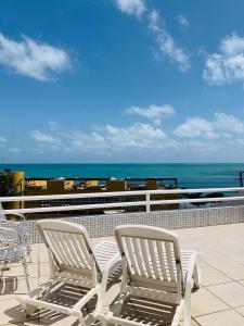 Maravilhoso flat com vista para o Mar de Ponta Negra