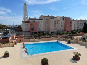 Appartements Cap d’Agde Centre port avec parking prive et belle vue port et mer : photos des chambres