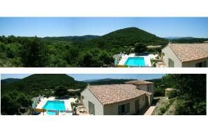 Villas VILLA FAMILIALE, PISCINE, VUE IMPRENABLE -en ete la location est de samedi a samedi- : photos des chambres