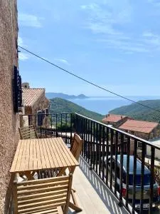 STUDIO TERRASSE VUE MER Clim Wifi Parking - Partinello