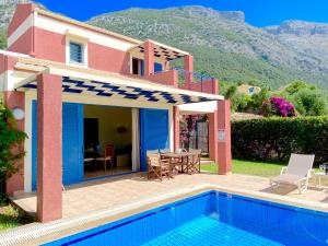 Villa Barbati Thalassaki with private pool by DadoVillas