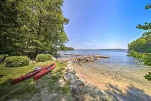 Sebago Lake Gem on Private Cove with Boat Dock! - Gray
