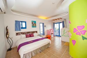 Phòng Giường Đôi có Ban công và Nhìn ra Biển (Double Room with Balcony and Sea View)