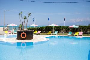 Three-Bedroom Villa with Garden View room in Amorossa Beachfront Village by Konnect Roda Corfu