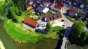 Penzion Landgasthof zum Hirschen Tauberrettersheim Německo