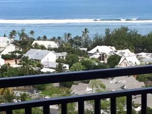 Apt spacieux 70m2 vue Océan, Piscine, Parking - La Saline Les hauts 