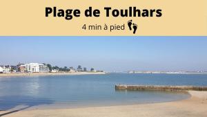 Appartements 300 m Plage et Centre Ville - Parking Privatif et Gratuit sur Place - Terrasse Bois : photos des chambres