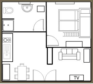 Appartements LES 3 HIRONDELLES : Appartement - Vue sur Piscine 