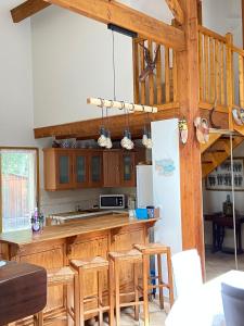 Maisons de vacances Villa Climatisee et Wifi Gujan a 5 mn du Bassin d'Arcachon : photos des chambres