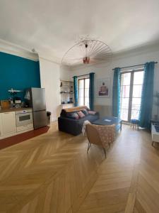 Appartements Superbe T2 Haussmannien au coeur de Marseille : photos des chambres