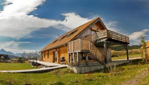 Maisons de vacances La cabane du bonheur, un gite ecologique : photos des chambres