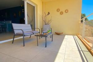 Appartements Grand T1 vue sur mer : photos des chambres