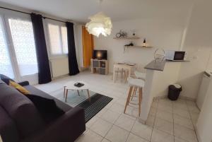 Appartements Macon Centre ville-gare-wifi-cosy-parking public a proximite : Appartement 1 Chambre - Non remboursable