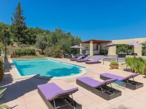 Maisons de vacances Holiday Home Villa Les Toscanes by Interhome : photos des chambres