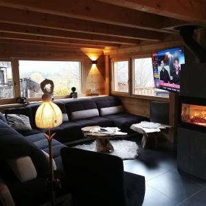 Chalets Nouveau Chalet M.META 12 pers sauna,jacuzzi,billard : photos des chambres