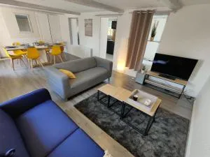 Homefleur - Grand appartement avec jardin 4-6 personnes - Ablon