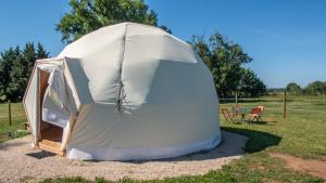 Tentes de luxe Dome Geodesique : photos des chambres