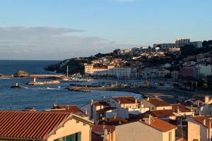 Attique à Banyuls - vue mer et montagne