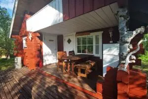 Annin Mökki Tenojoen rannalla - Puolmak